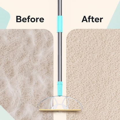 63‘’Ultra Long Heavy Duty Carpet Rake - Image 5