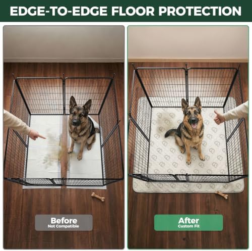 FXW Rollick Dog Playpen with Washable Pee Pad, 8 Panels - Image 3