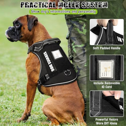 Tactical Dog Harness and Leash Set - Image 3