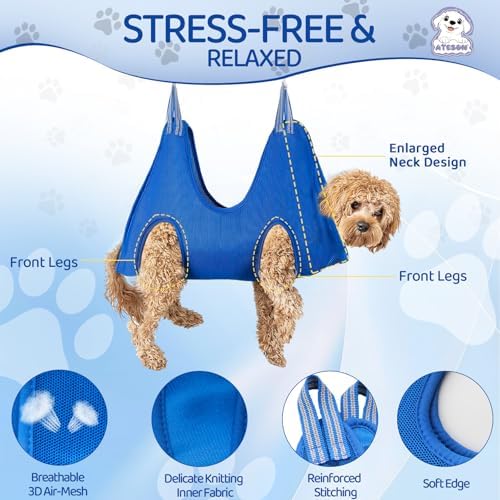 Pet Grooming Hammock for Small Dogs & Cats - Image 2