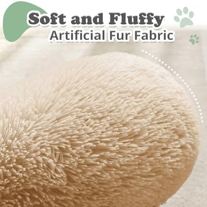 JOLLYVOGUE Dog & Cat Bed, Calming Anti-Anxiety Pet Bed - Image 2