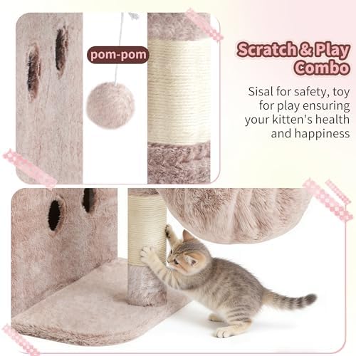 Heybly 26.3" Cat Tree for Large Cats - Image 7
