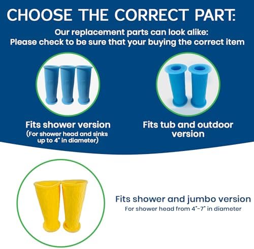 Replacement Hose Connectors for Rinseroo TUB Faucet & Sprayer, 2 Pack - Image 3