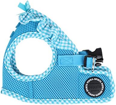Puppia Vivien Vest Dog Harness Step-in All Season Mesh Cute No Pull No Choke by PUPPIA