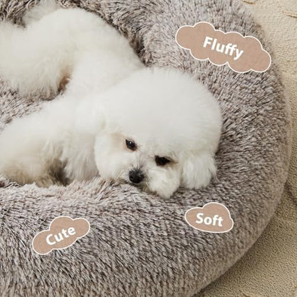 WNPETHOME Large Round Calming Dog Bed Cat Bed - Image 2