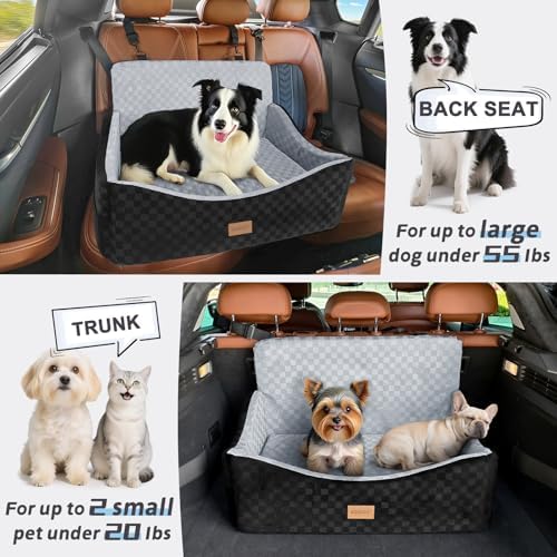 JOEJOY Dog Car Seat for Medium/Large Dogs - Image 6