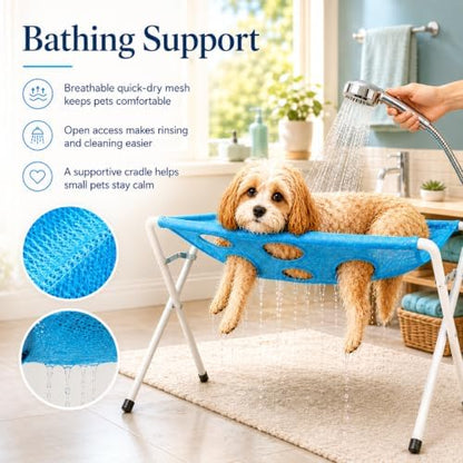 Pet Dog Bath Hammock, Cat Shower Grooming Table Hammock - Image 4