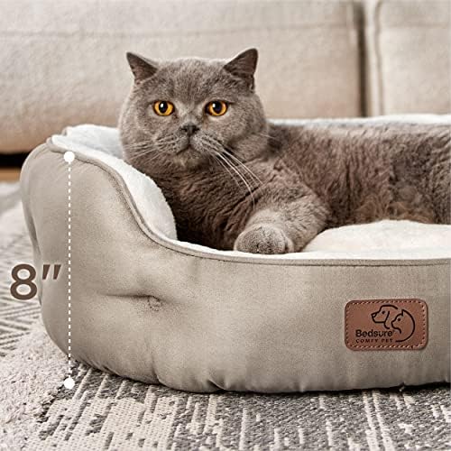 Bedsure Small Dog Bed Washable, Round Cat Beds - Image 3