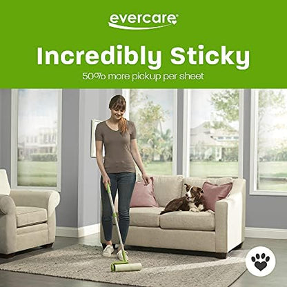 Evercare 10-Inch Mega All-Purpose Pet Hair Lint Roller Refill, 50 Sheets – - Image 4