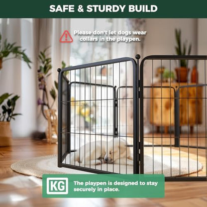 FXW Homeplus Indoor Dog Playpen, 8 Panels, - Image 6