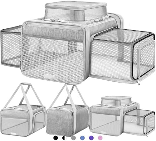 Top and 2 Sides Expandable Pet Carrier 17x11x9.5 TSA Airline Approved by SHARLOVY