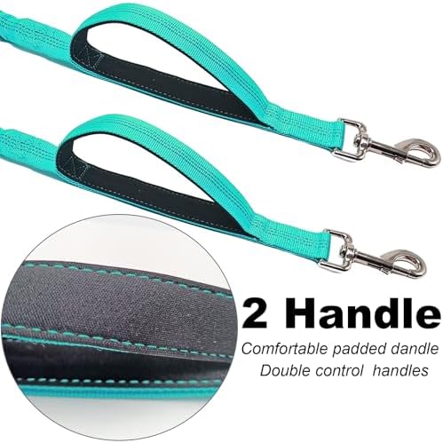 20" Dual Dog Leash Coupler Double Control Padded Handles - Image 3