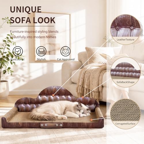 30" Extra Large Cat Couch Scratcher - Image 2