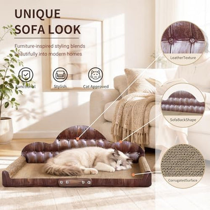 30" Extra Large Cat Couch Scratcher - Image 2