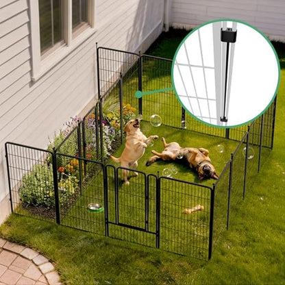 FXW Rollick Dog Playpen with Divider Connectors, 16 Panels - Image 2