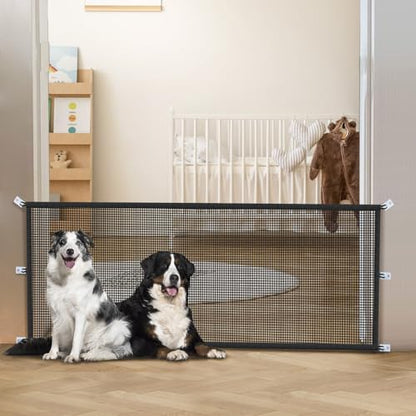 Magic Mesh Dog Gate for Doorways – Indoor Pet Gate 30"x70" for Kitchen - Image 6