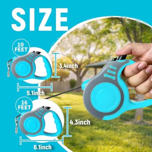 Retractable Dog Leash Automatic Telescopic Tractor Dog Tape - Image 2