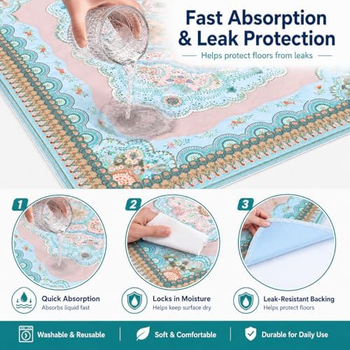 Washable Pee Pads for Dogs, 2 Pack Reusable Puppy Training Pads - Image 4