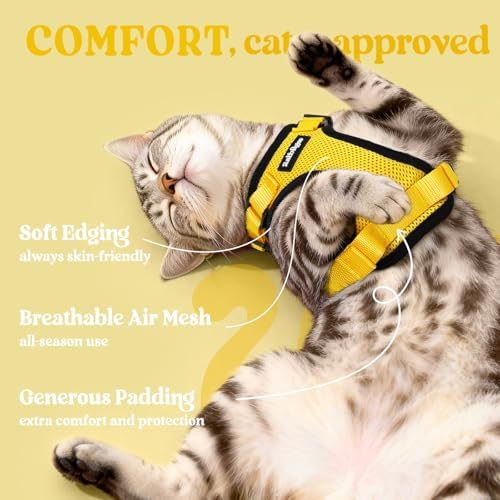 rabbitgoo Cat Harness and Leash Set, Escape Proof Vest - Image 4