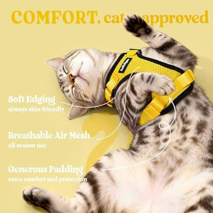 rabbitgoo Cat Harness and Leash Set, Escape Proof Vest - Image 4