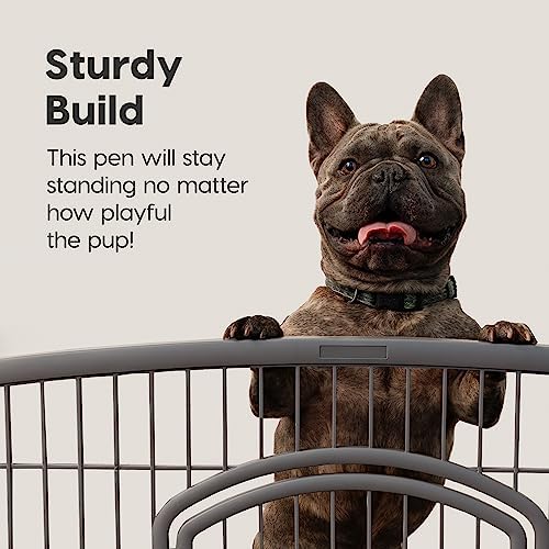 IRIS USA 4-Panel Dog Playpen, Pet Enclosure - Image 4
