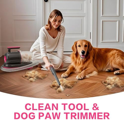 Dog Grooming Vacuum Kit, Dyson-Style Gray - Image 3