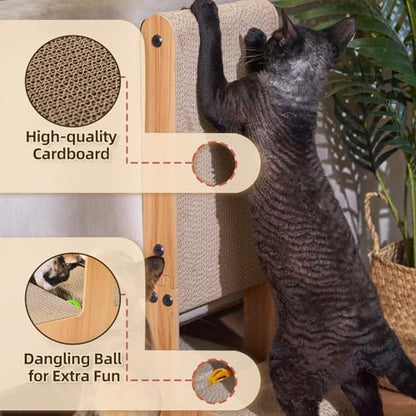 Nekosan Cat Scratcher, T-Shaped Cat Scratcher - Image 4
