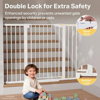 Cumbor 36 in Extra Tall Baby Gate - Image 4