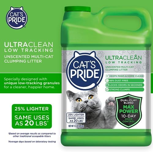 Cat's Pride Max Power: UltraClean Low Tracking Multi-Cat Clumping Litter - Image 4