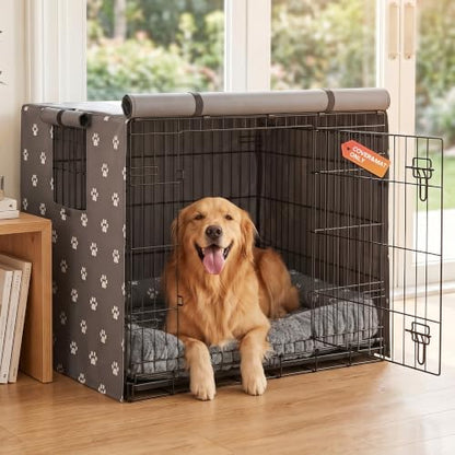 PetPrime 42 Inch Dog Crate Cover by PetPrime