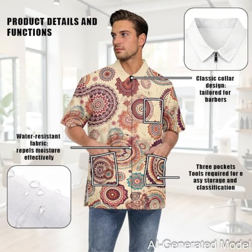 Professional Grooming Smock Unisex, Water Resistant Anti-Static - Image 5