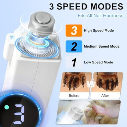 2-in-1 Dog Nail Clippers & Grinder - Image 6