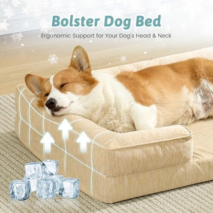 COZY KISS Orthopedic Dog Cooling Bed - Image 4