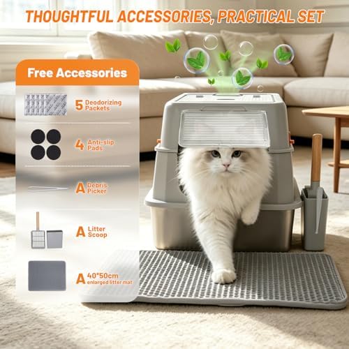 Stainless Steel Litter Box - Image 5
