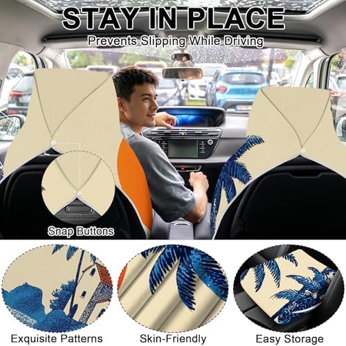 2 Pack Car Towels Seat Cover - Image 4