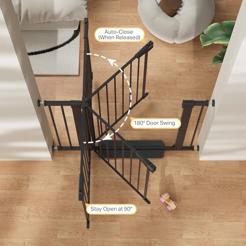 Cumbor 36 in Extra Tall Baby Gate - Image 4