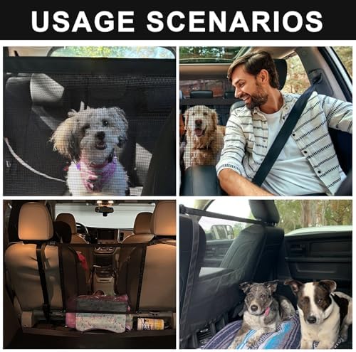 Car Dog Barrier Net Universal Dog Barrier - Image 5