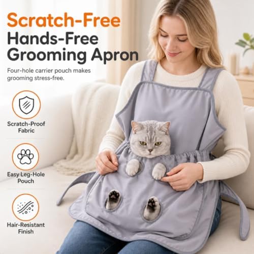 Hair Resistant Pet Cuddling Apron - Image 4