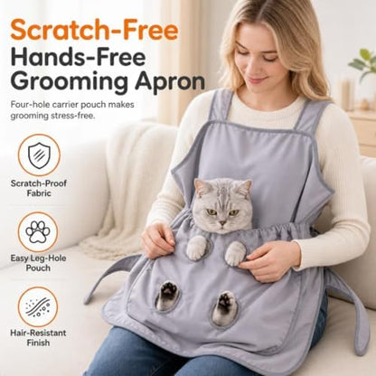Hair Resistant Pet Cuddling Apron - Image 4