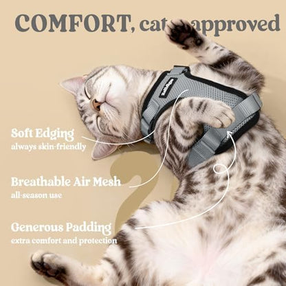 rabbitgoo Cat Harness and Leash Set, Escape Proof Vest - Image 4