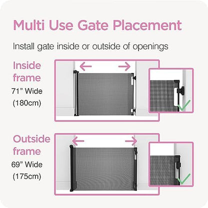 Perma Child Safety Retractable Baby Gate - Image 5