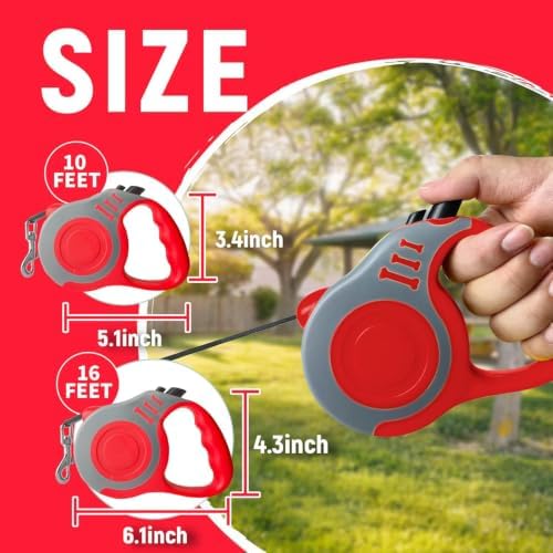 Retractable Dog Leash Automatic Telescopic Tractor Dog Tape - Image 2