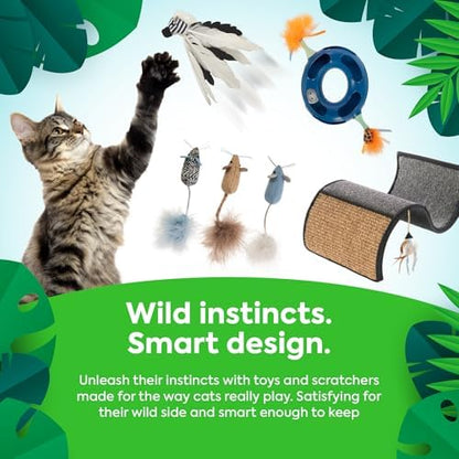 Petlinks Scratch & Play Carpet & Burlap Cat Scratch Mat - Image 7