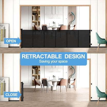 Veraste 165" Reinforced Retractable Baby Gate - Image 3