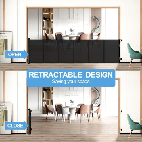 Veraste 200" Reinforced Retractable Baby Gate - Image 3