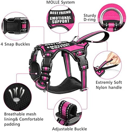 WINSEE Service Dog Vest No Pull Dog Harness - Image 3