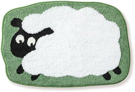 Molesun Sheep Bath Mat 16x24, Soft Absorbent Microfiber Bath Rugs by Molesun