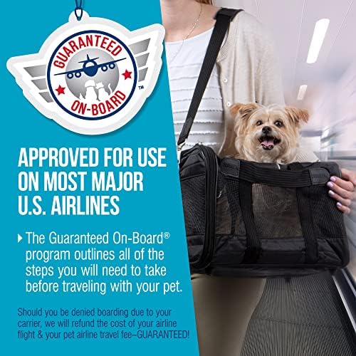 Sherpa Original Deluxe Travel Pet Carrier, Airline Approved & Guaranteed On - Image 4