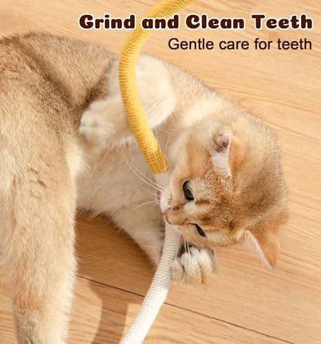 Cat Chew Ropes 4Pcs, Safe Cat Chew Toys - Image 4