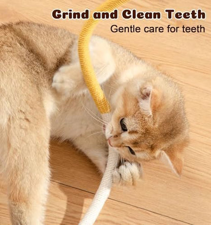 Cat Chew Ropes 4Pcs, Safe Cat Chew Toys - Image 4